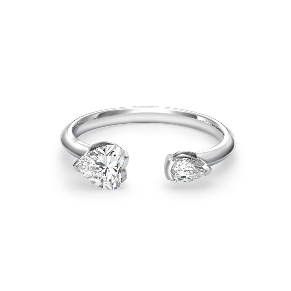 Heart & Pear Ring